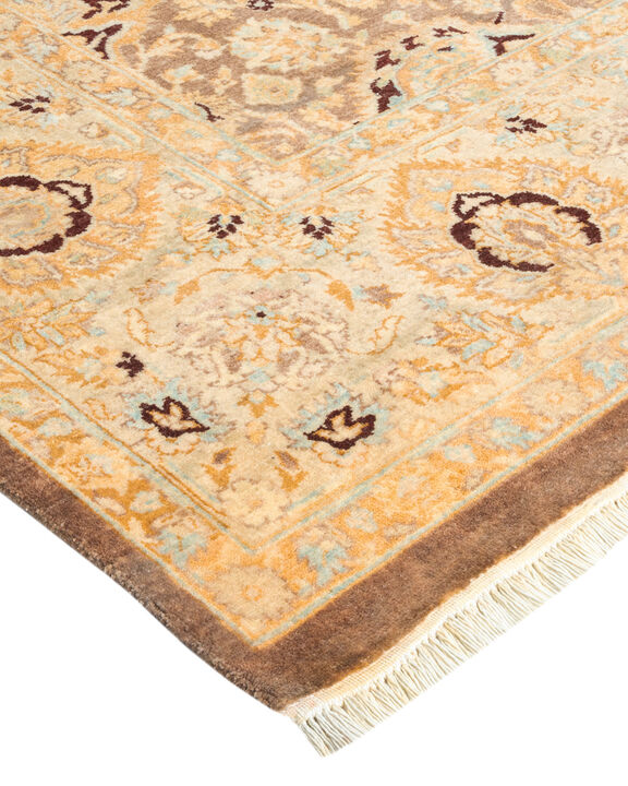 Mogul, One-of-a-Kind Hand-Knotted Area Rug  - Brown, 6' 2" x 9' 1"