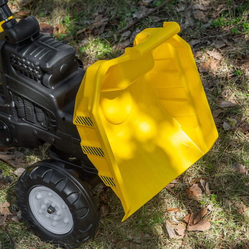 BreeBe Kids No Power Ride-On Excavator with Manual Control Bucket image number 7
