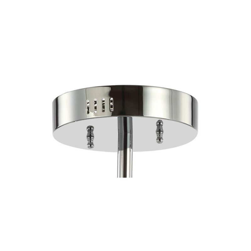 Crucis Modern Metal Integrated LED Semi Flush Mount