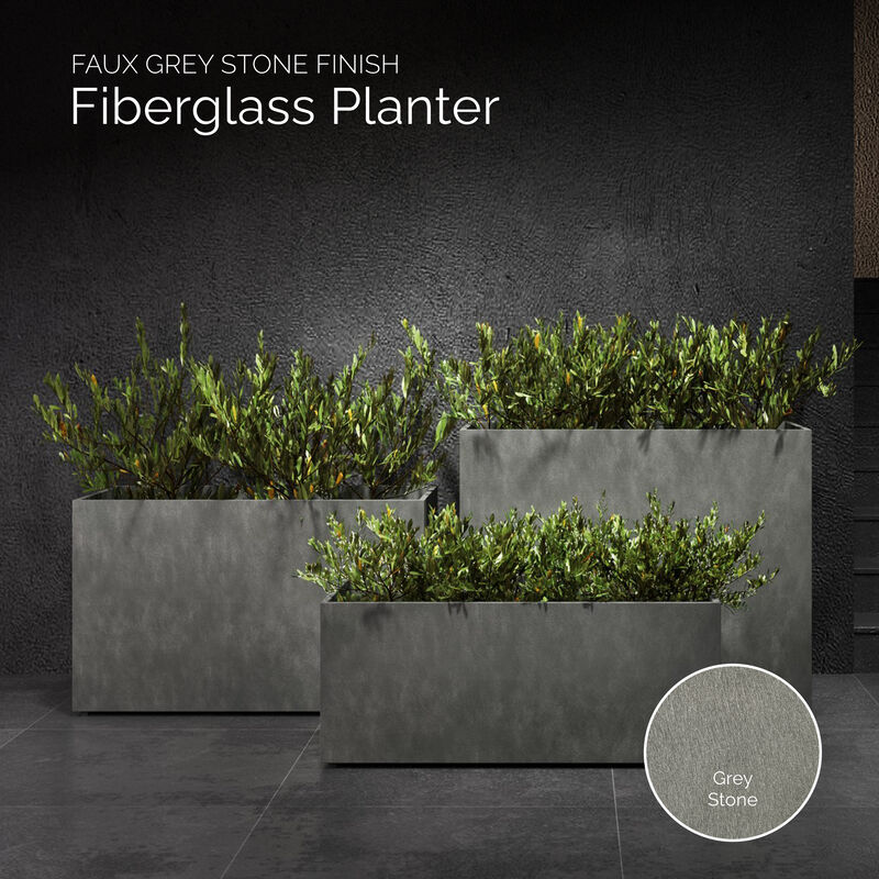 COSAPOTS Semplito Rectangular Planter