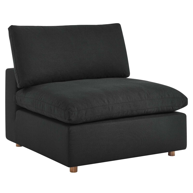 Commix Down Filled Overstuffed Armless Chair image number 0