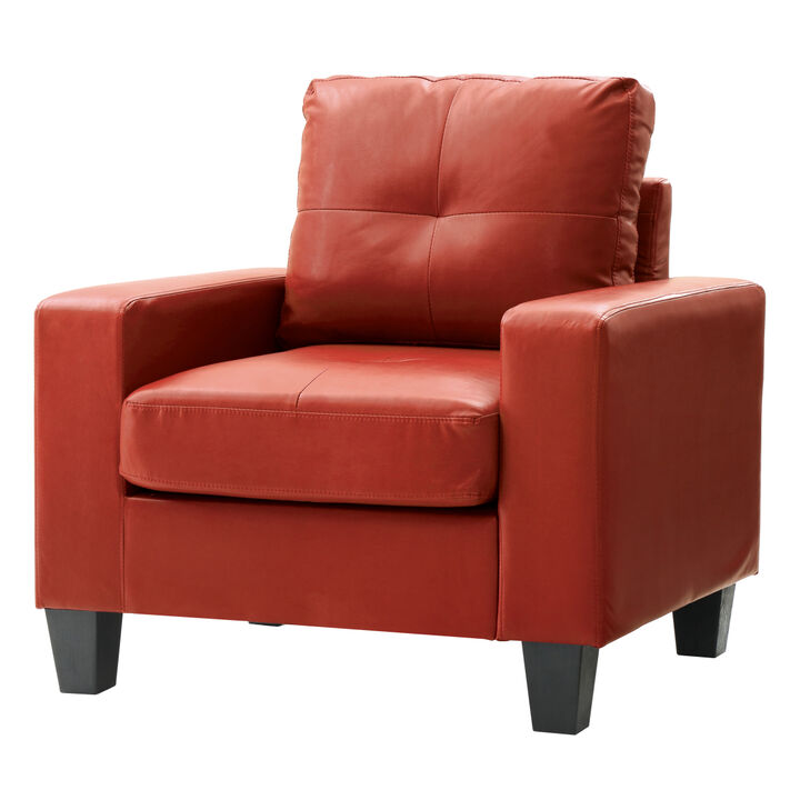 Newbury G465A Newbury Club Chair, RED