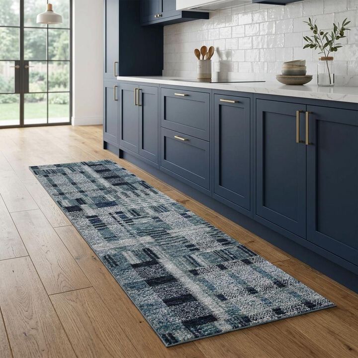 Geometric Runner Rug