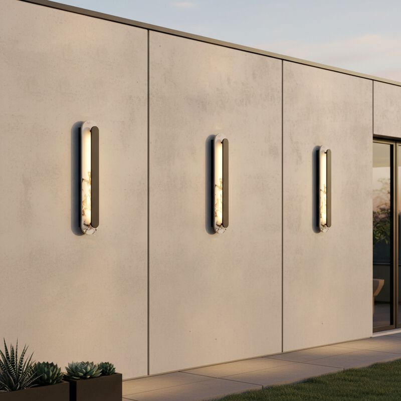 Modern LED Outdoor Wall Sconces Waterproof Weather Resistant Dimmable image number 3