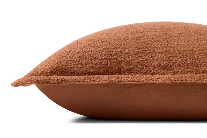 Morris Orange 22''x22'' Cover w/ Down Pillow image number 2