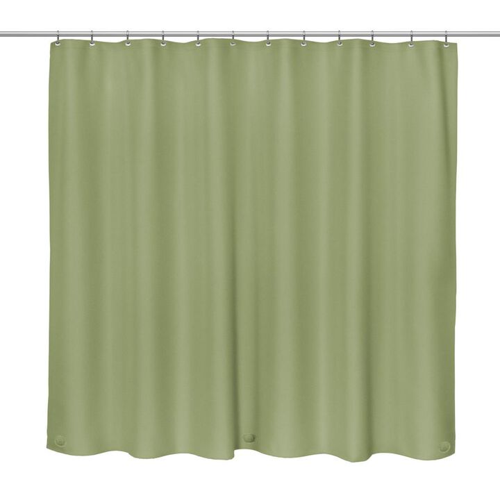 Carnation Home Fashions 2 Pack "Clean Home" Peva Liner - 72x72", Sage