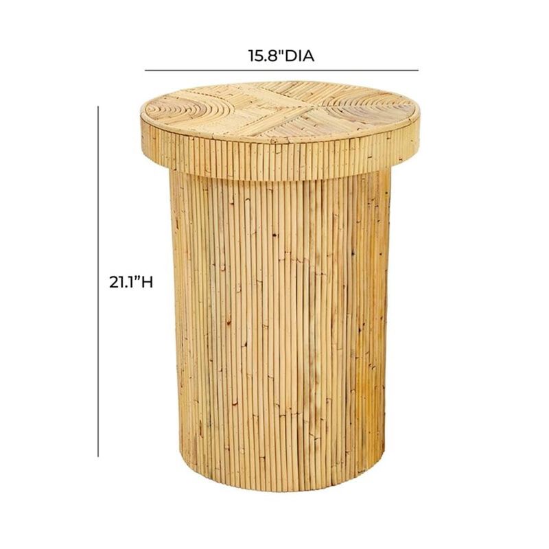 Casafoyer Acadia Rattan Side Table image number 2