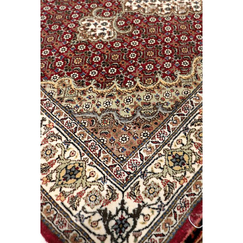 Pasargad Home Baku Hand-Knotted Silk & Wool Runner image number 3