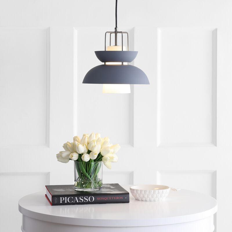 Paul Farmhouse Metal LED Pendant