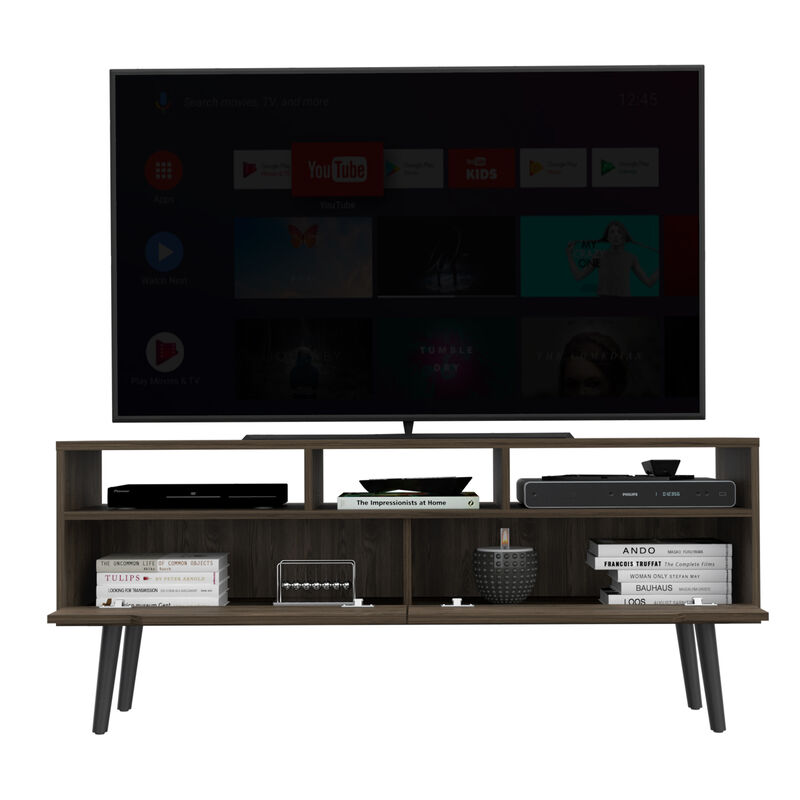 Tv Stand For Tv´S Up 52" Bull, Living Room, Dark Walnut