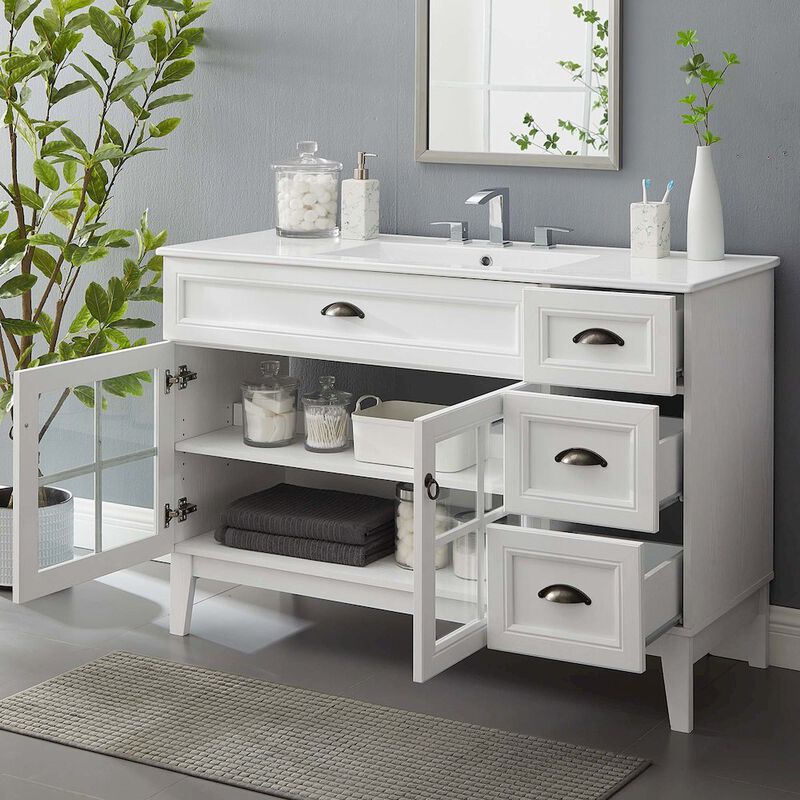 Isle 48" Bathroom Vanity Cabinet image number 8