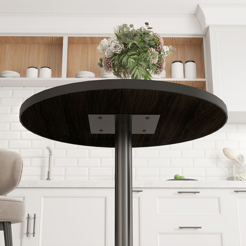 Hivvago Round Kitchen Dining Table for Small Spaces image number 7