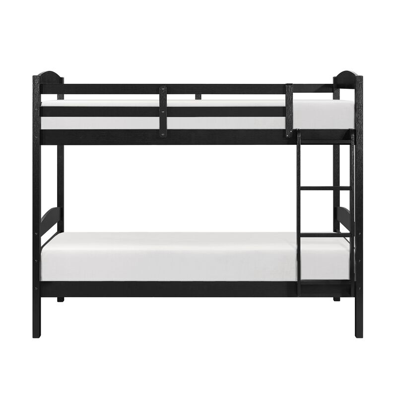 Lani Black Twin Twin Bunk