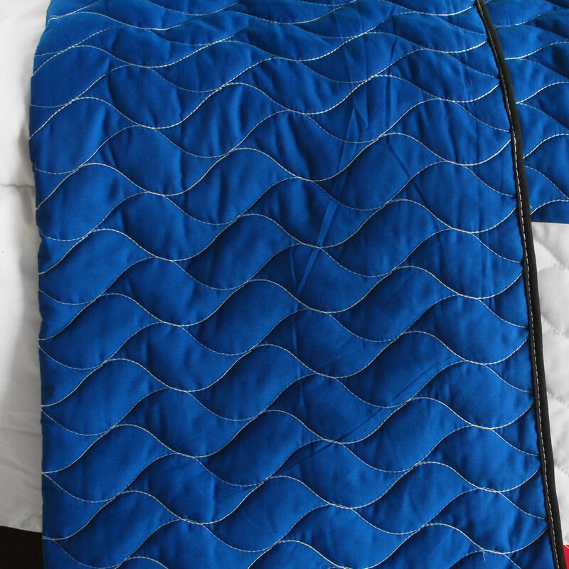 Quilted Patchwork Geometric Quilt Set Lightweight Cozy Bedding image number 3