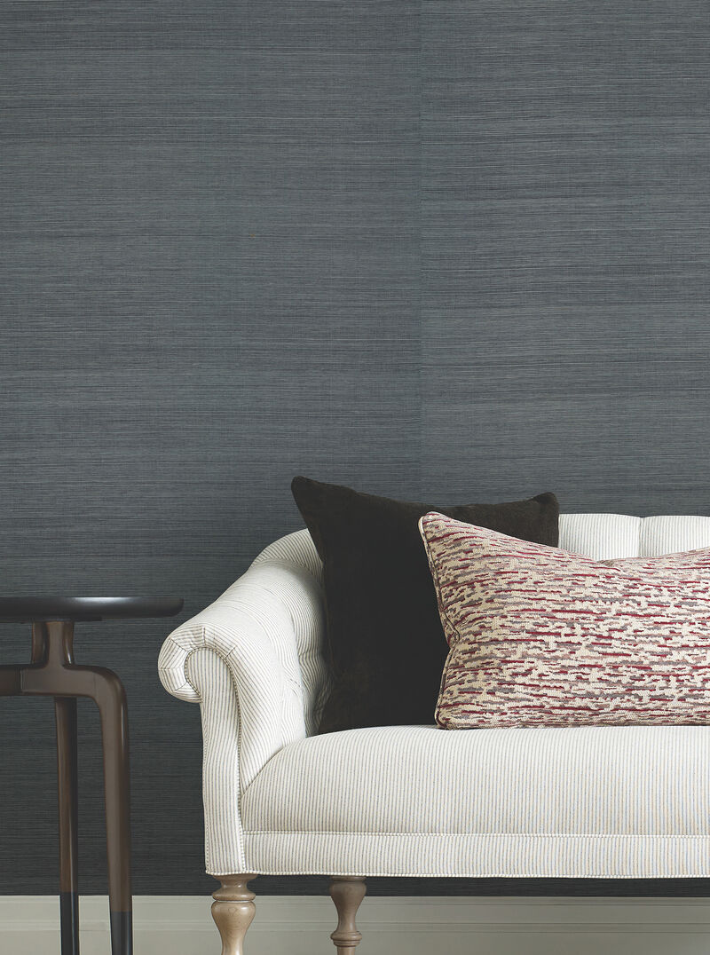Maguey Sisal Denim Wallpaper (Set of 2) image number 1