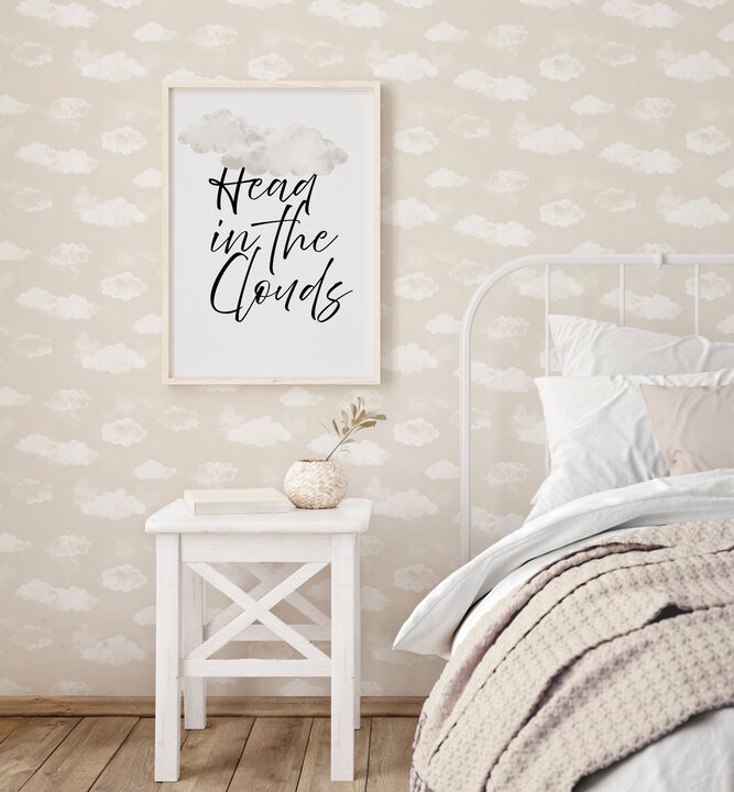 Tiny Tots 2 Cloud Beige Wallpaper G78356