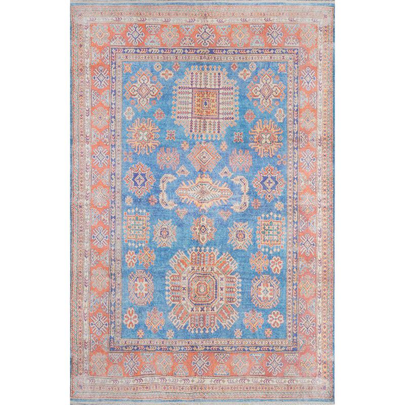 Momeni Traditional Runner Area Rug, Blue, 2'3 X 7'6 Runner