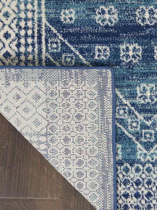 Passion PSN27 Navy/Blue 2'2" x 7'6" Rug