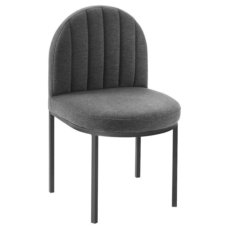 Isla Upholstered Fabric Dining Side Chair Set of 2 image number 1