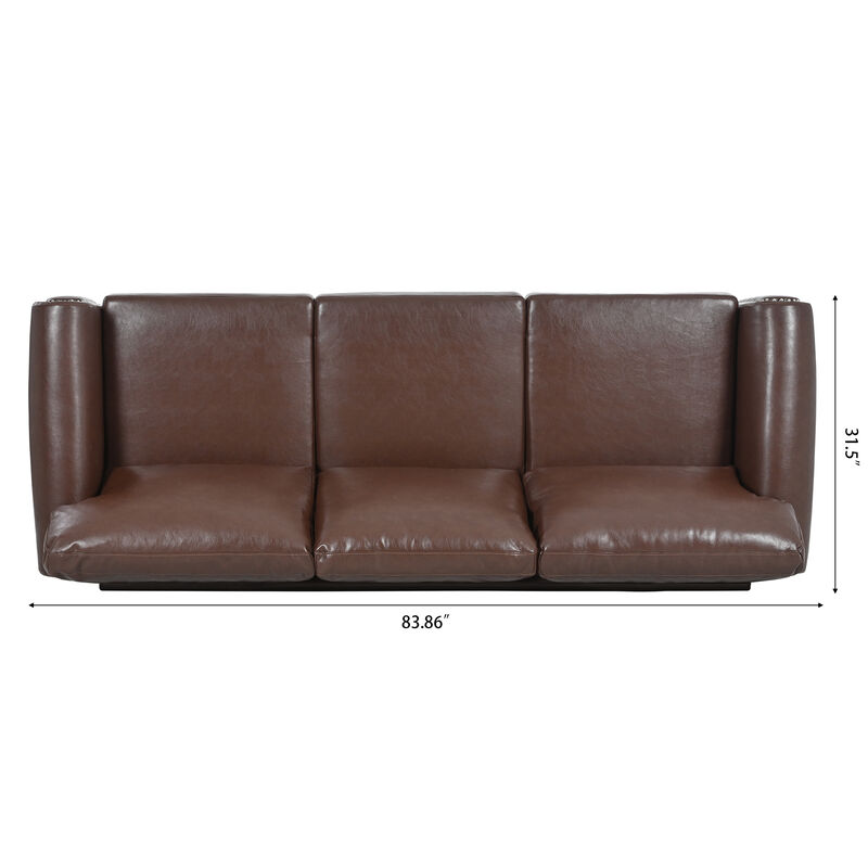 Hunrux 3 Seater Sofa image number 8