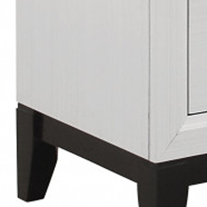 Wooden Double Dresser with Six Drawers for Organized Storage