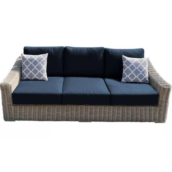 Teva Outdoor Patio Sectional Sofa with Cushions