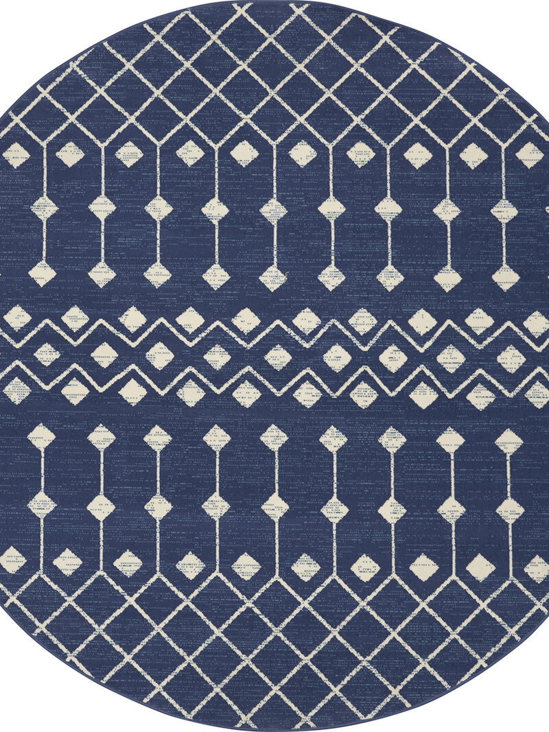 Grafix GRF37 Navy 8'6" x 12' Rug