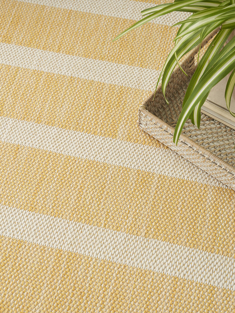 Positano POS03 Yellow/Ivory 5' x 7' Rug image number 9