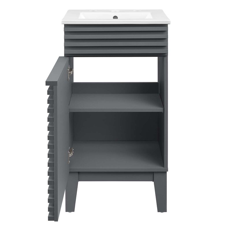 Render 18" Bathroom Vanity Cabinet image number 3