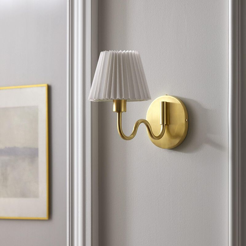 Wave Squiggle Arm Wall Sconce image number 6