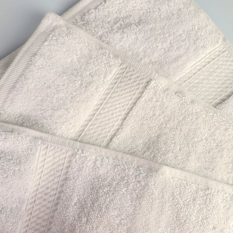Egyptian Cotton Plush Bath Sheet Set of 2, Soft Absorbent Towels image number 2