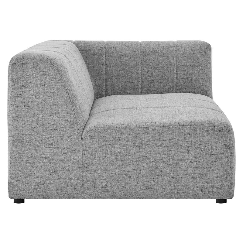 Bartlett Upholstered Fabric Right-Arm Chair Light Gray image number 2