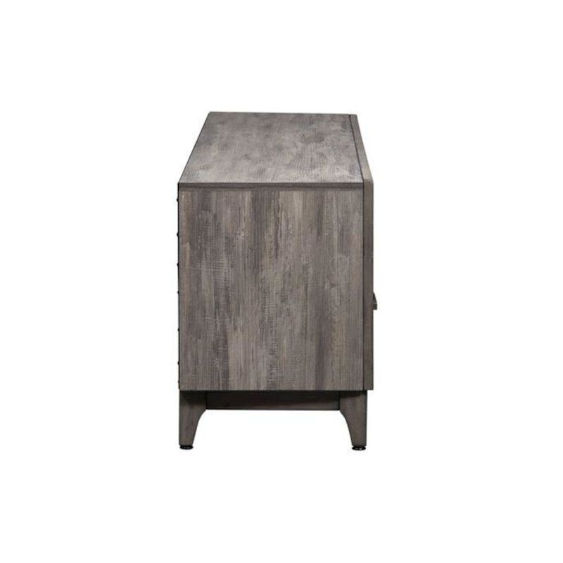 Liberty Furniture Mercury 62 Inch TV Console in Driftwood Gray image number 2