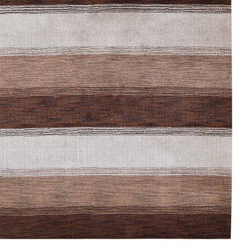 RUGSOTIC CARPETS HAND KNOTTED LOOM WOOL ECO-FRIENDLY AREA RUGS  - Rectangle, Contemporary Modern Design, High Pile Handmade Anti Skid Rugs for Living Room (L00204) image number 3