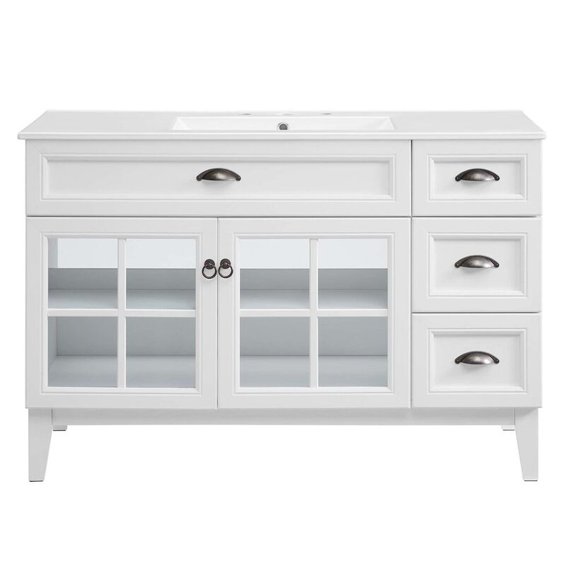 Isle 48" Bathroom Vanity Cabinet image number 2