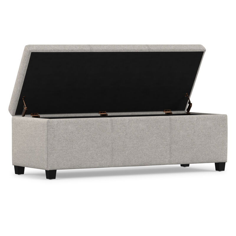 Simpli Home Avalon Storage Ottoman Bench image number 3