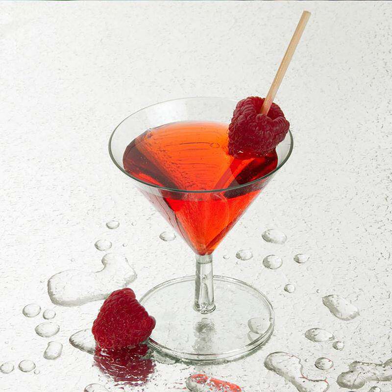 2 oz. Clear Plastic Mini Martini Shot Glasses (192 Glasses) image number 8