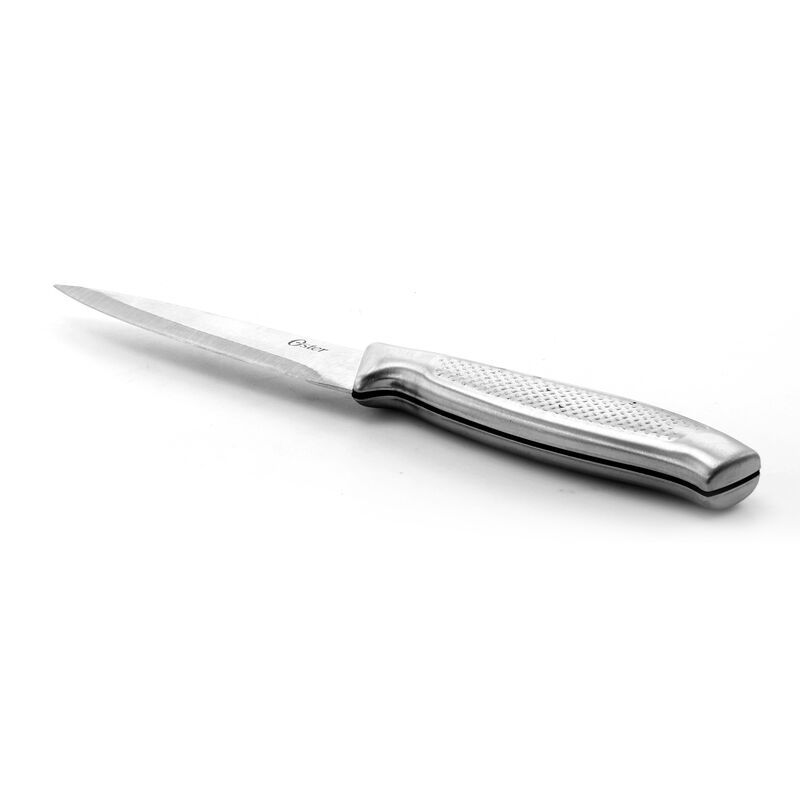 Oster Edgefield 14 Piece Stainless Steel Cutlery Knife Set with Black Knife Block image number 6