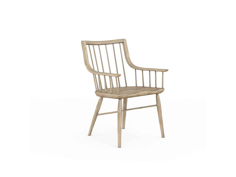 Frame Windsor Arm Chair Chestnut (Set of 2)