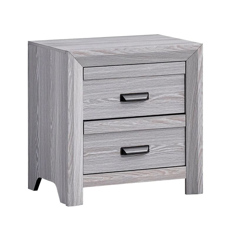 Bedroom Set, Wood, 2 Piece Set with Nightstand image number 2