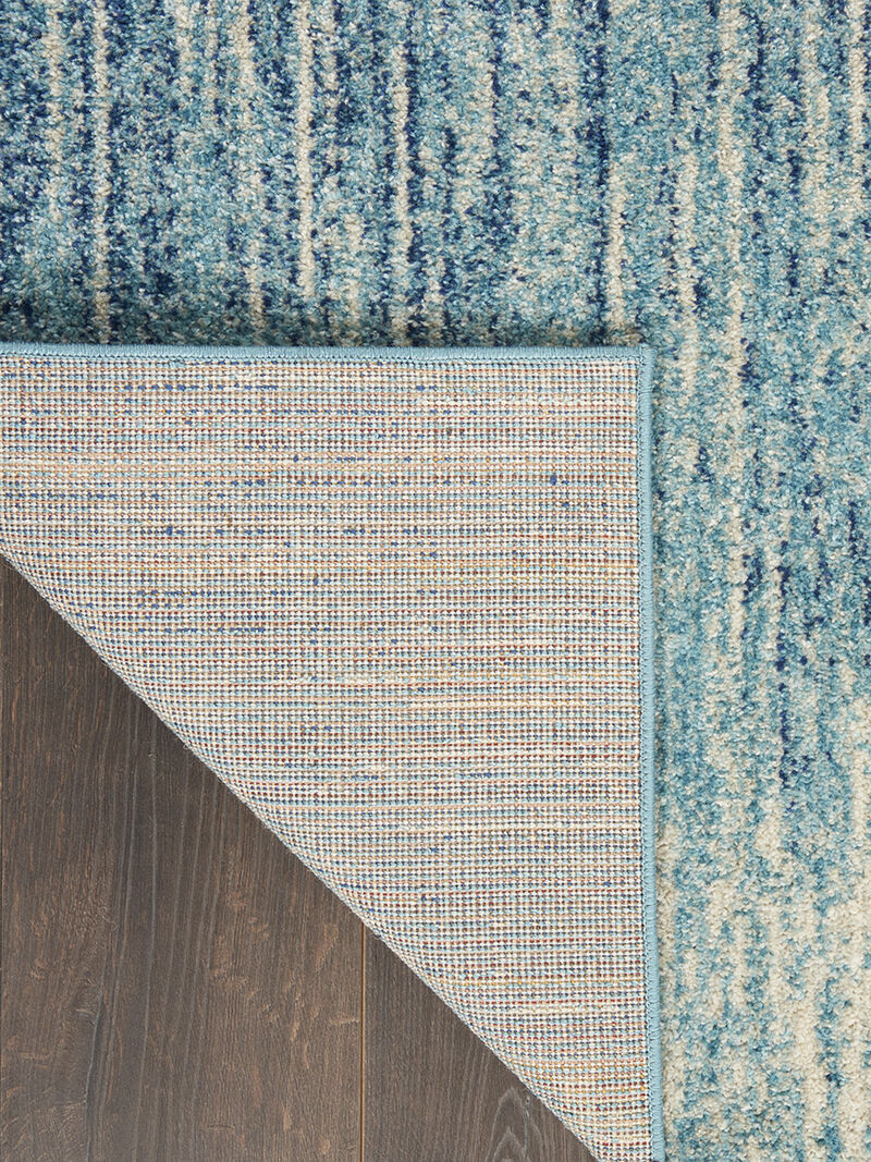 Passion PSN09 Navy/Light Blue 1'10" x 2'10" Rug image number 1