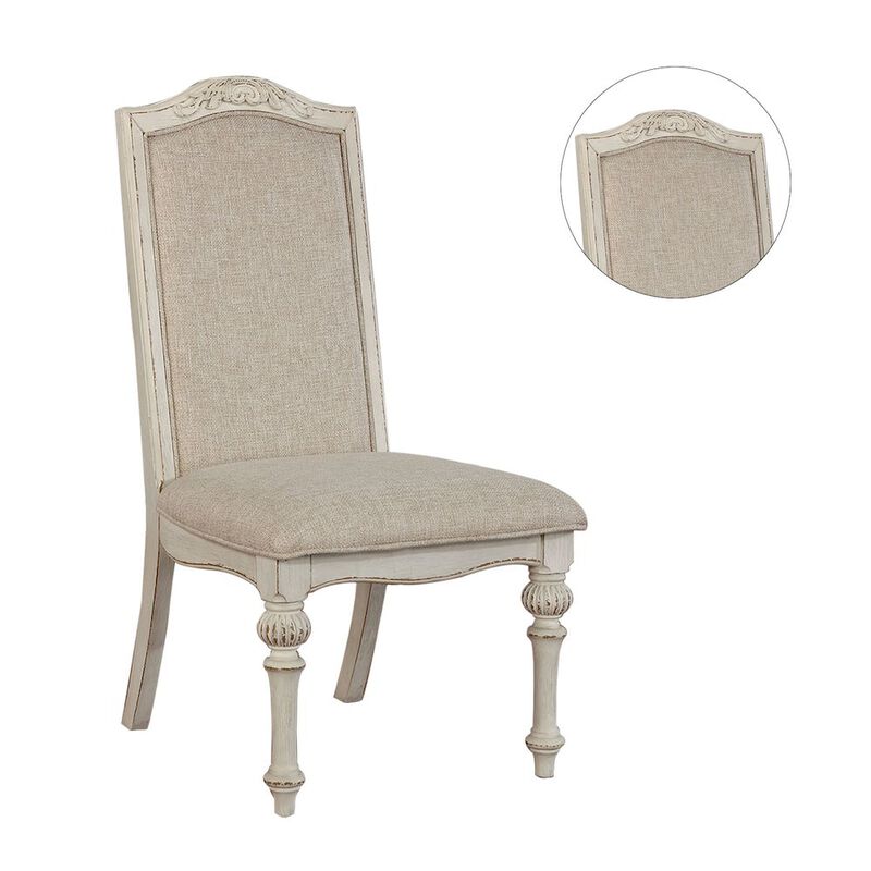 Simple Relax Set of 2 Padded Side Chairs image number 2