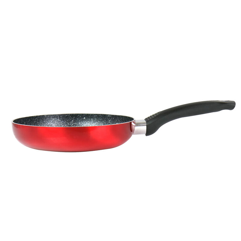 Oster 8 Inch Red Aluminum Non Stick Frying Pan with Bakelite Handle