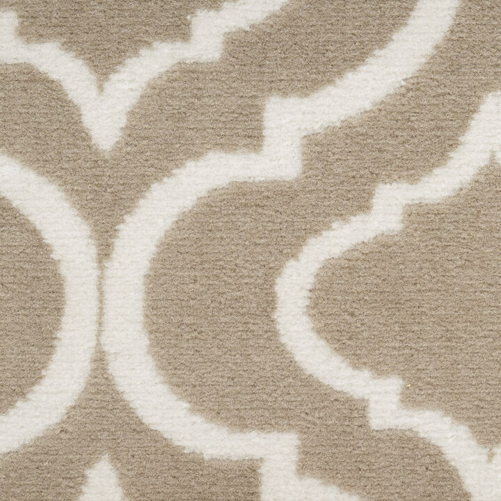 HomeRoots Trellis Non Skid Area Rug