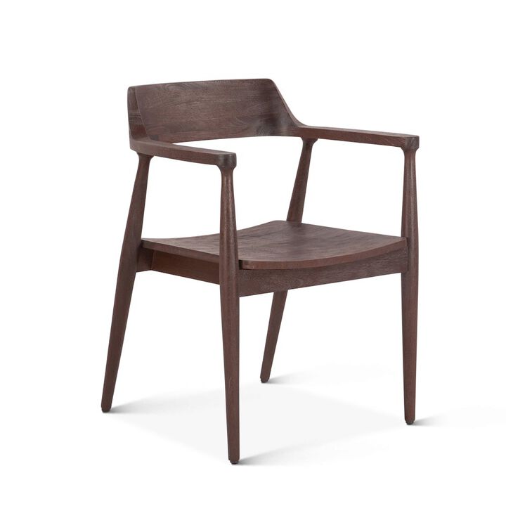 World Interiors Oxford Dining Chair with Walnut Finish