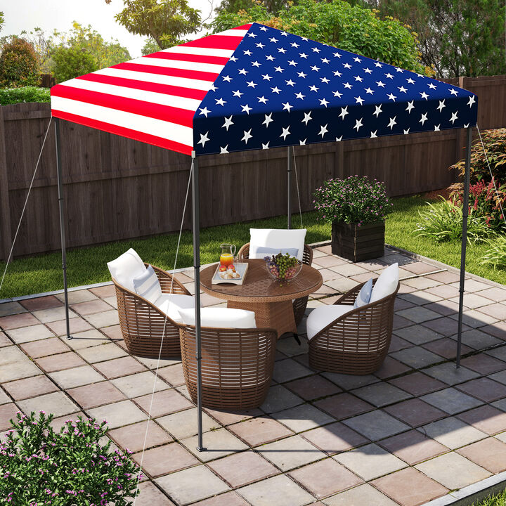 Portable Pop-Up Canopy Tent for Outdoor Sports and Festivals