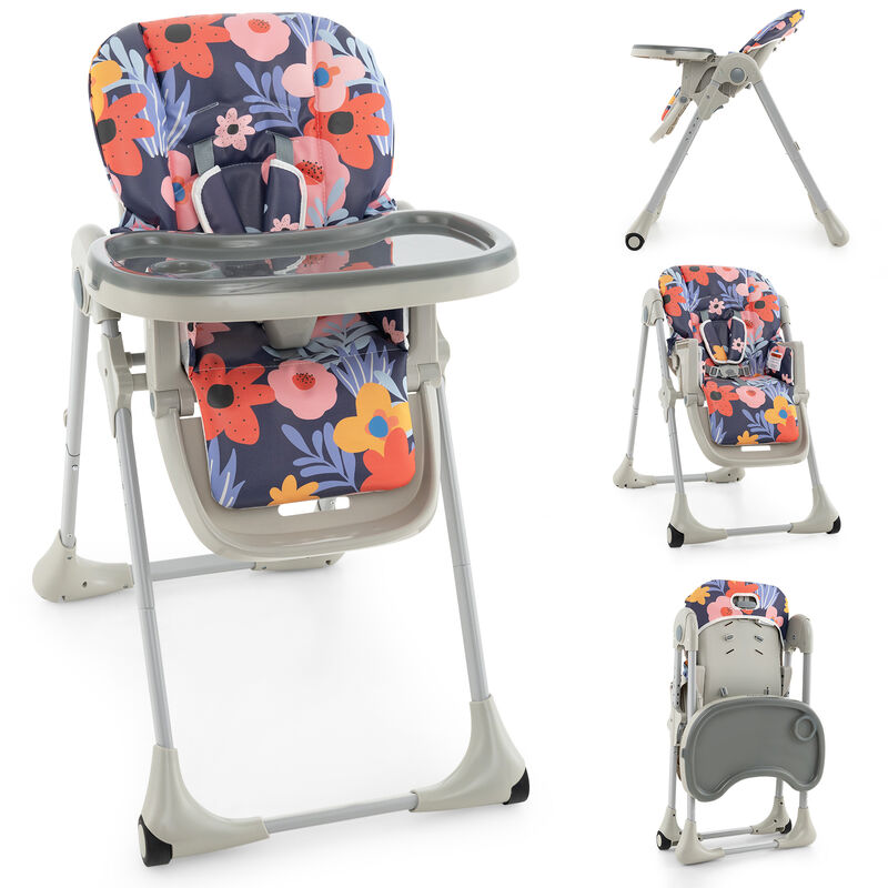 3-In-1 Convertible Baby High Chair for Baby and Toddler