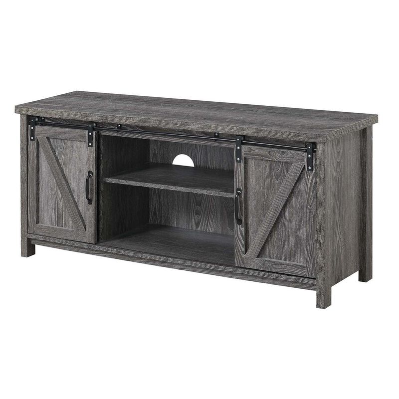Convenience Concepts Blake Barn Door TV Stand