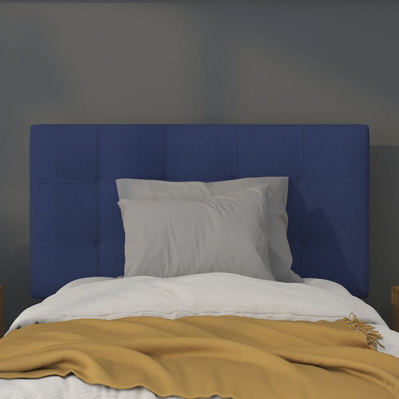 Flash Furniture Tufted Upholstered Twin Size Headboard in Navy Fabric image number 8