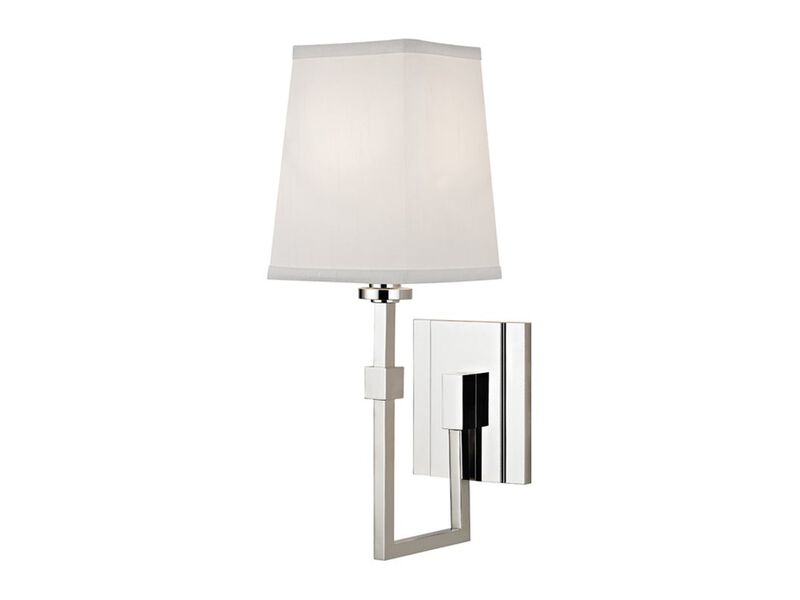 Fletcher Nickel Wall Sconce image number 0